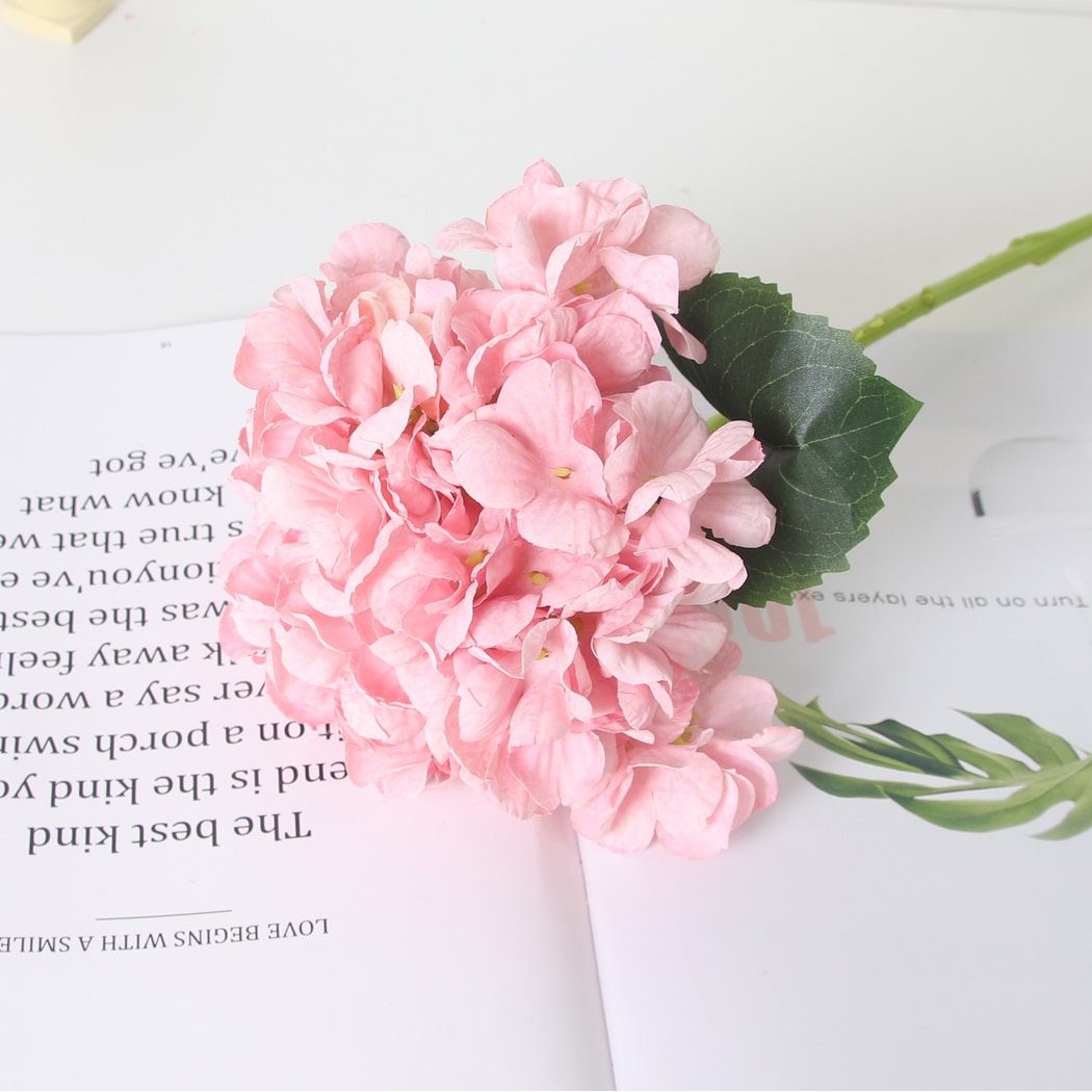 Roselle - Artificial Hydrangea Bouquet Single Stem