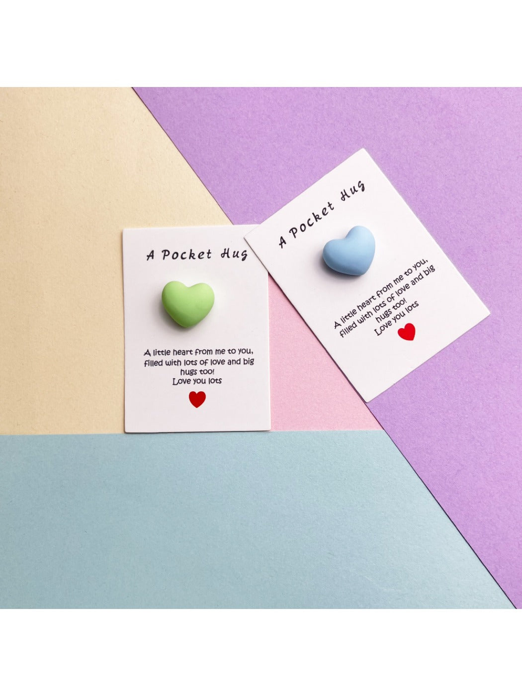 Taphug - Pocket Hug Cute Resin Heart
