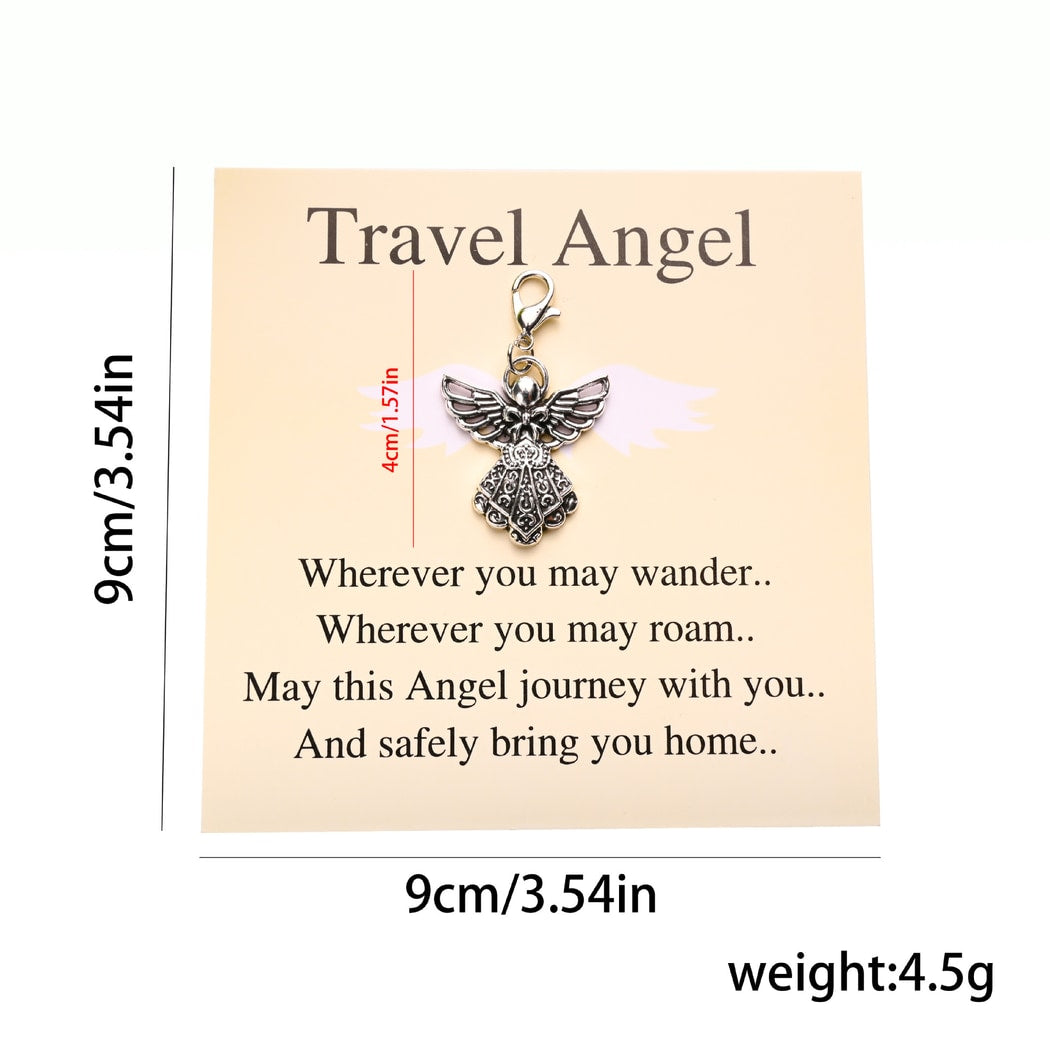 Taphug - Pocket Hug Retro Angel Keychain Pendant