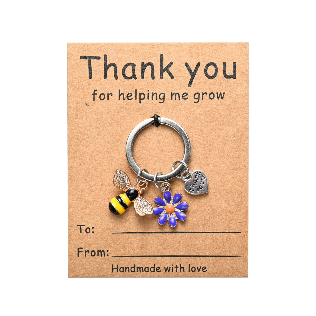 Taphug - Pocket Hug Bee Daisy Keychain