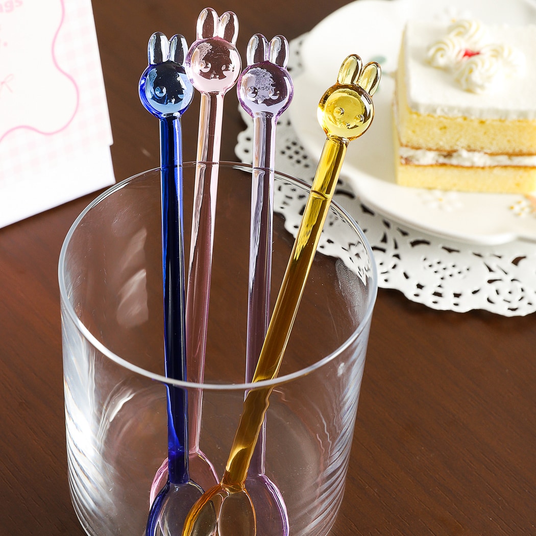 Glasira - Cute Rabbit Design Long Handle Coffee Spoon