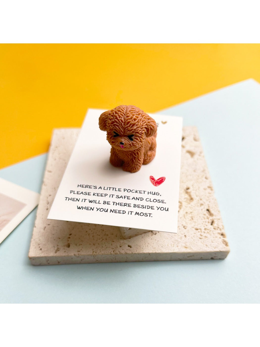 Taphug - Pocket Hug Cute Teddy Small Dog Gift for Loved Ones