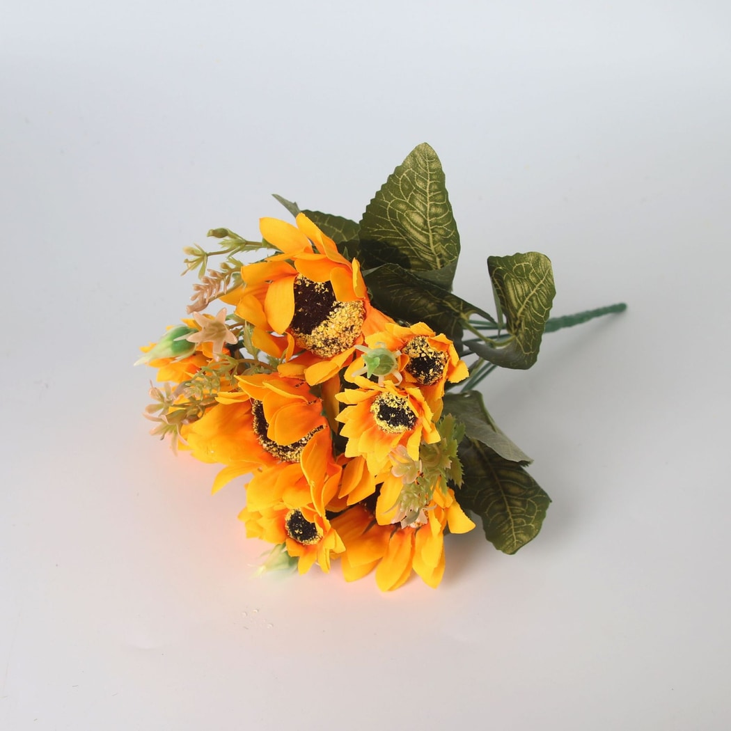 Roselle - Mixed Tone Artificial Sunflower Bouquet