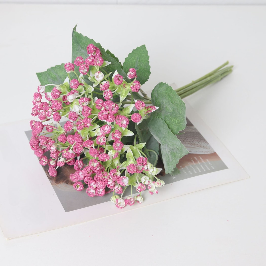 Roselle - Soft Color Artificial Gypsophila Bouquet