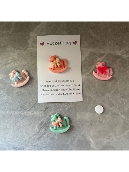 Taphug - Pocket Hug Horse Love Token Gift pocket hug card and keepsake token