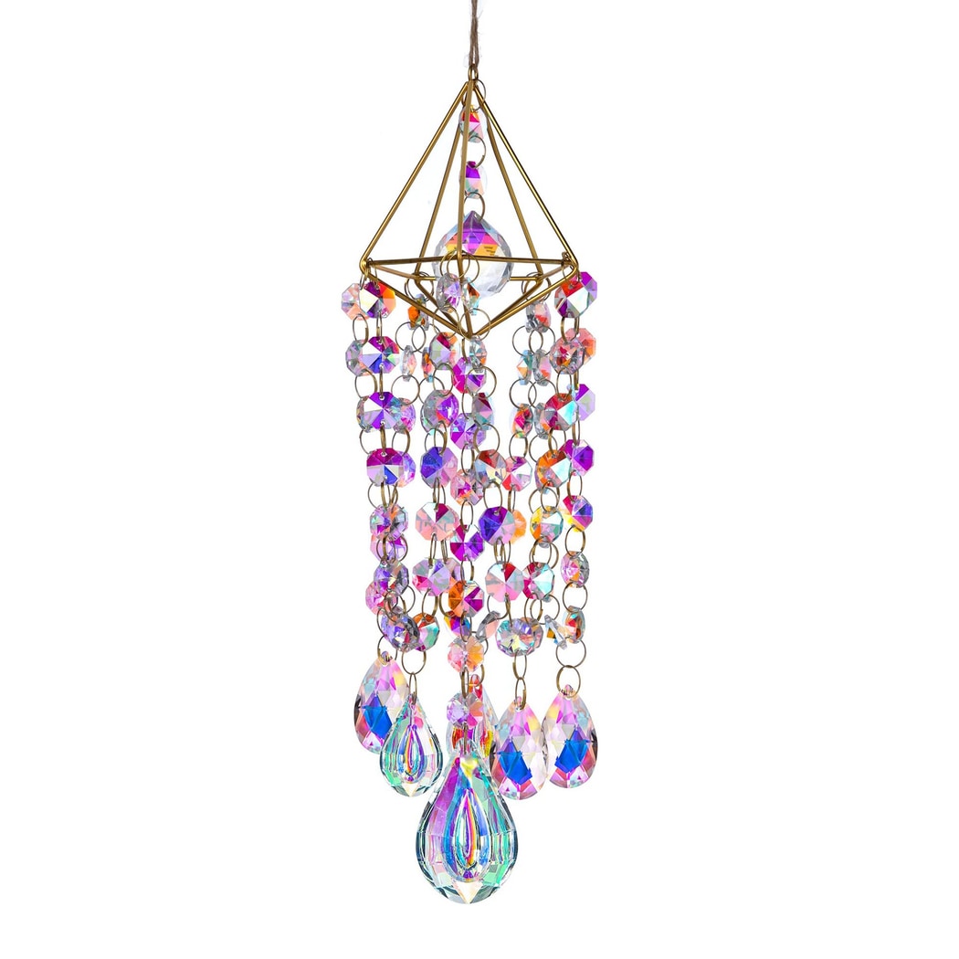 Somnira - Art-deco Raindrop Teardrop Wind Chime