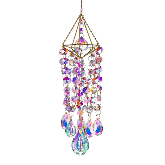Somnira - Art-deco Raindrop Teardrop Wind Chime
