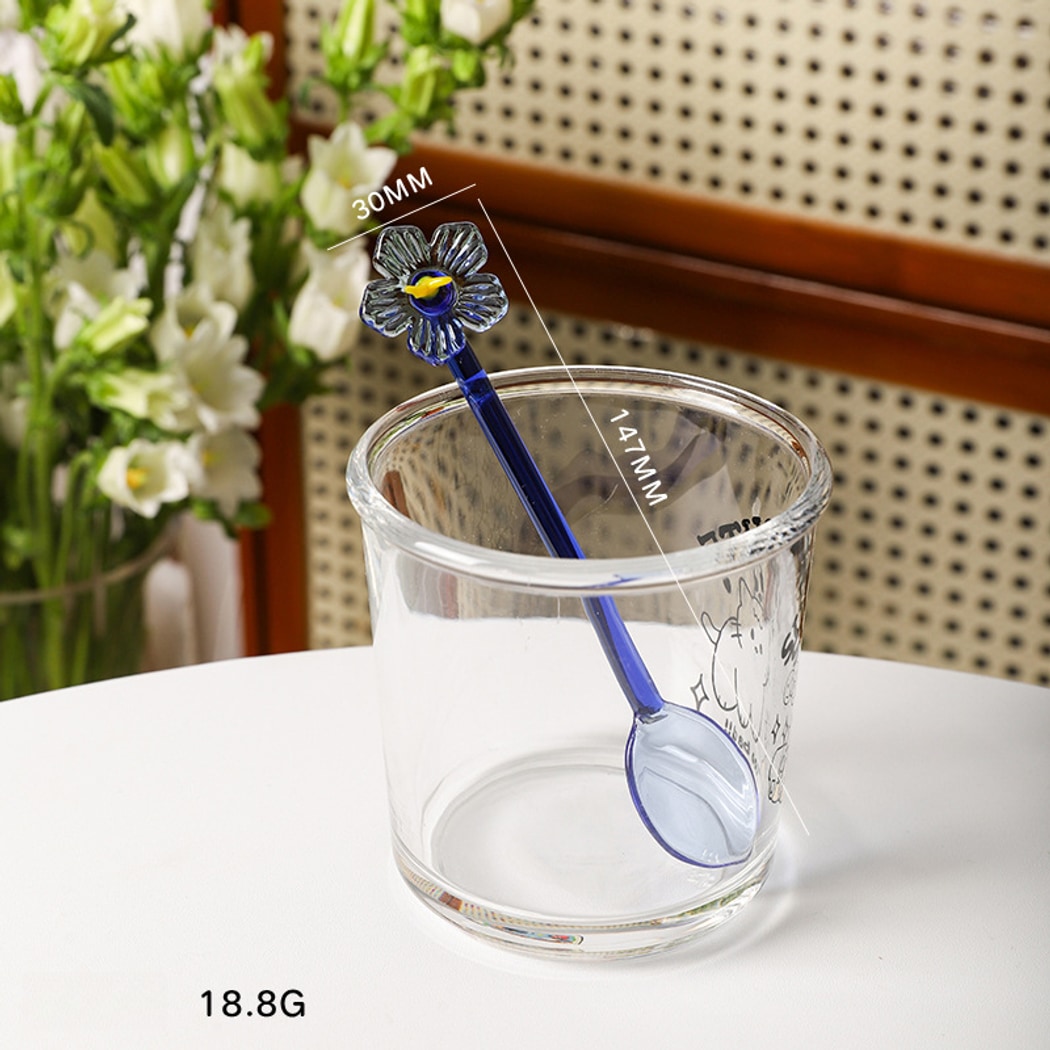Glasira - Floral Long Handle Stirring Spoon