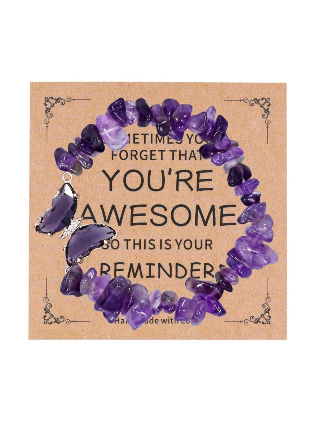 Emora - Green Turquoise Butterfly Bracelet