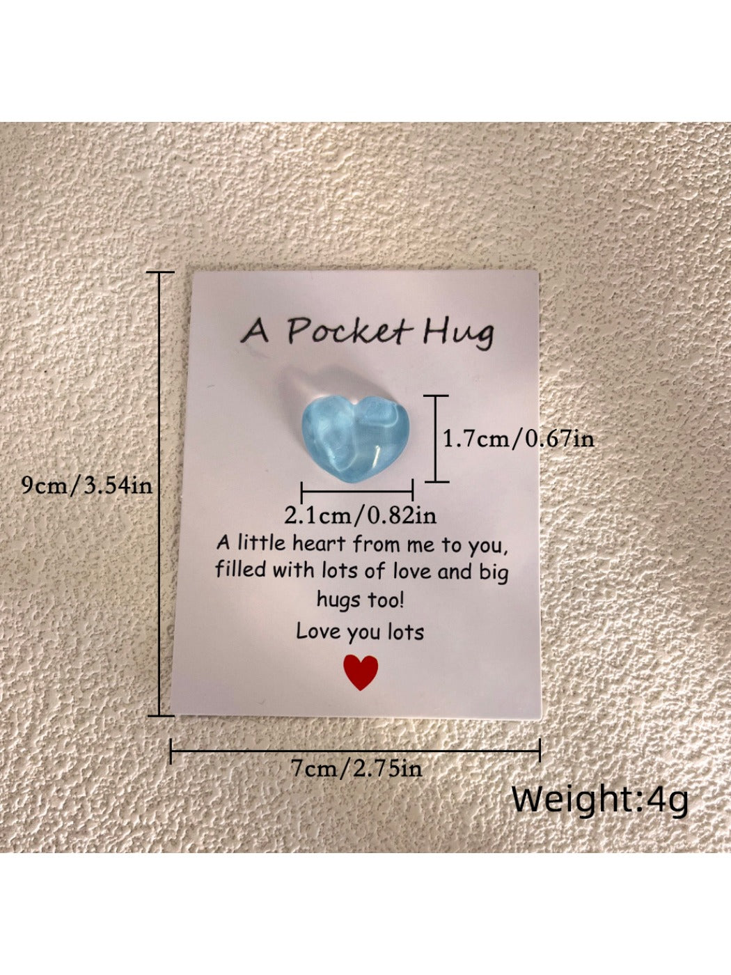 Taphug - Pocket Hug Love Ripple Cracked Heart