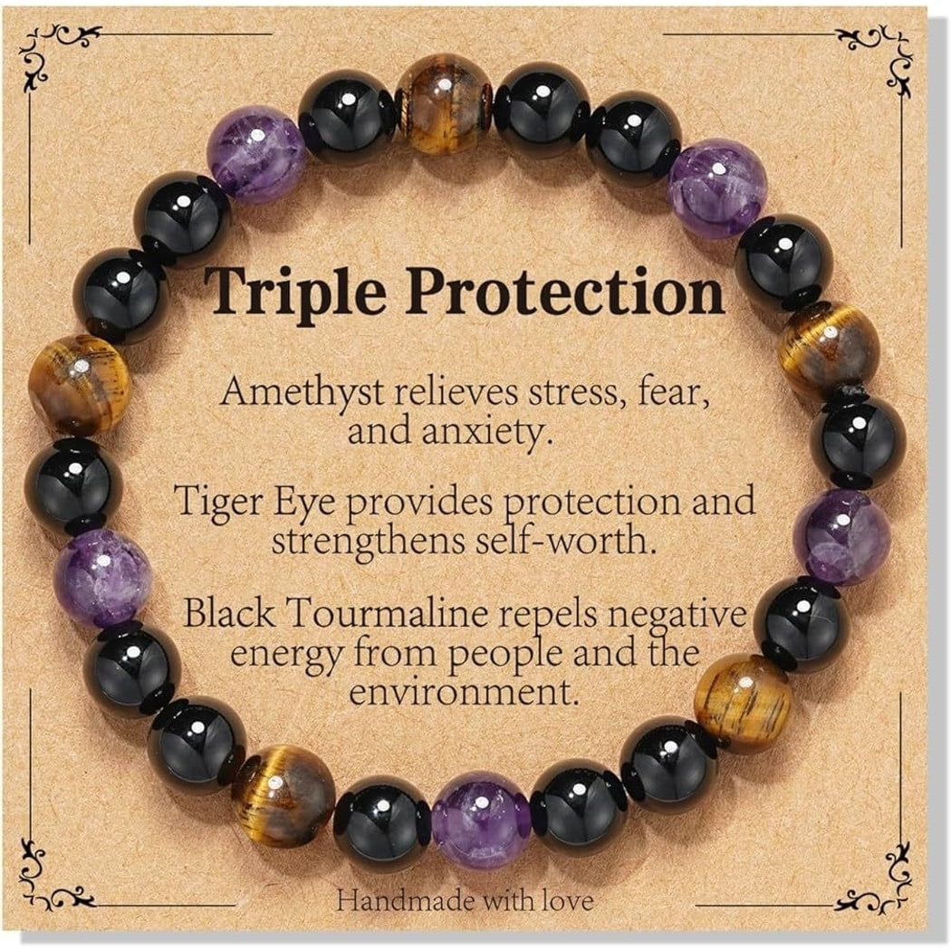Emora - Minimal Geometric Round Bead Bracelet
