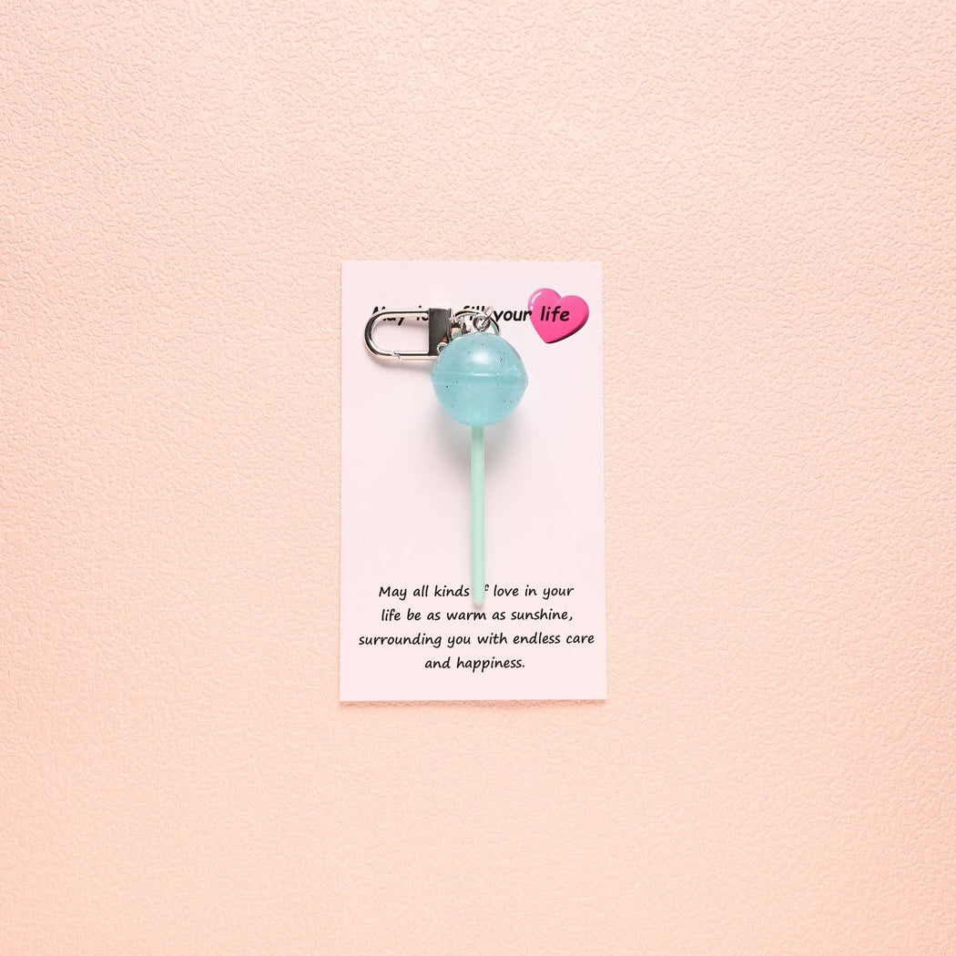 Taphug - Pocket Hug Cartoon Lollipop Keychain Charm