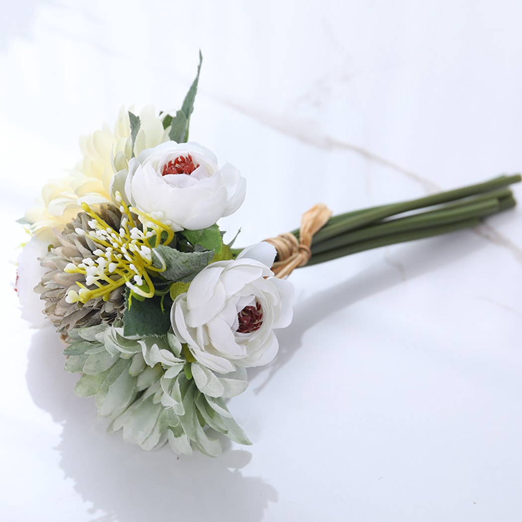 Roselle - Multiple Varieties of Flowers Artificial Bouquet