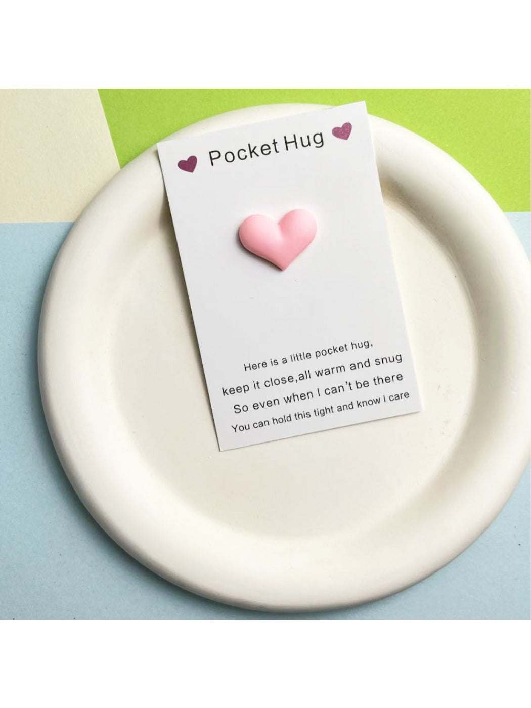 Taphug - Pocket Hug Macaron Color Heart