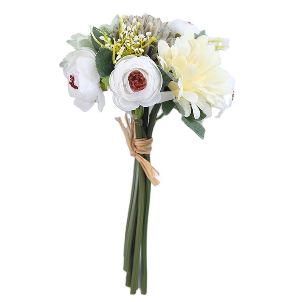Roselle - Multiple Varieties of Flowers Artificial Bouquet
