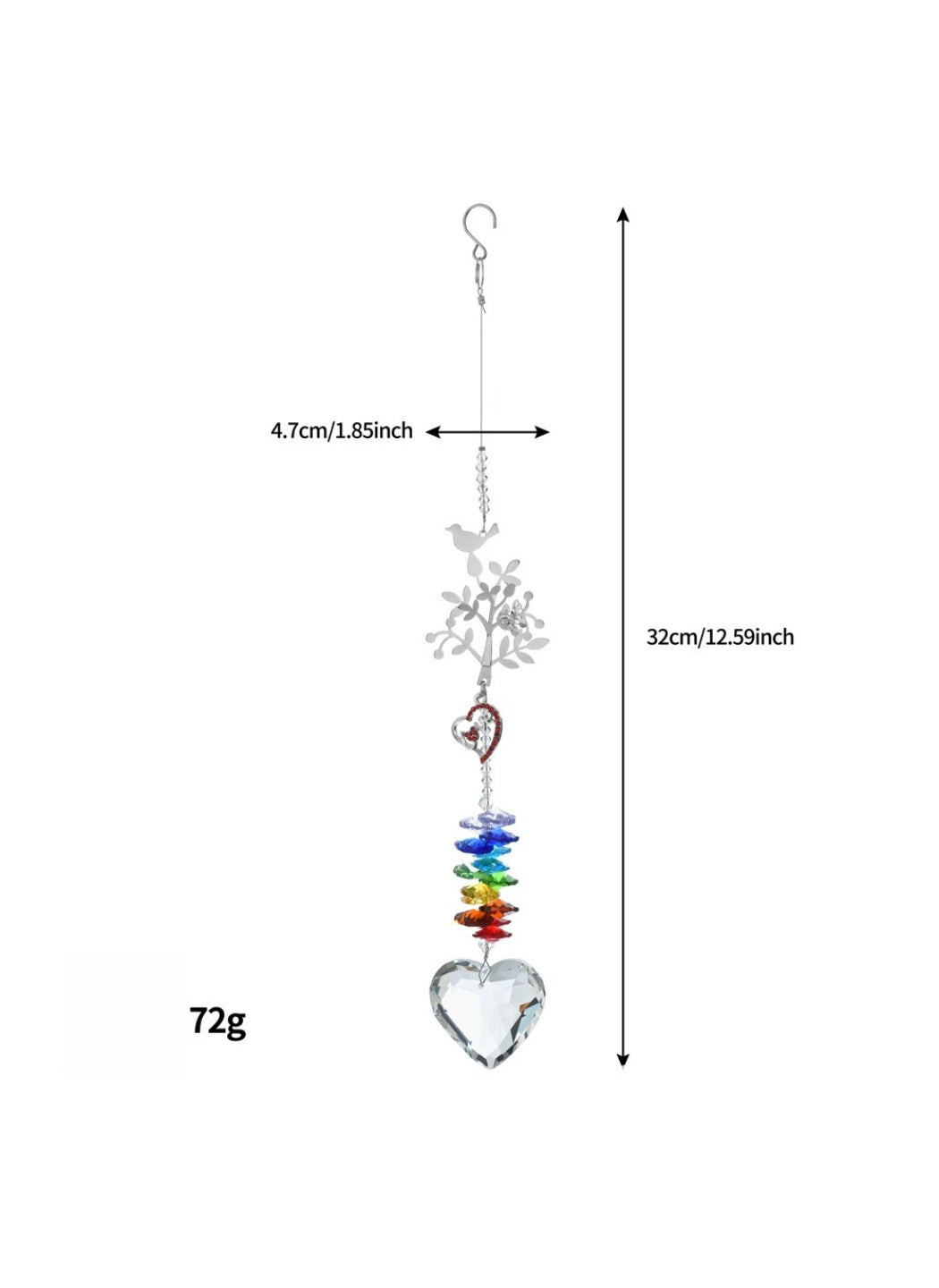 Somnira – Acrylic Sun Catcher Christmas Wind Chime