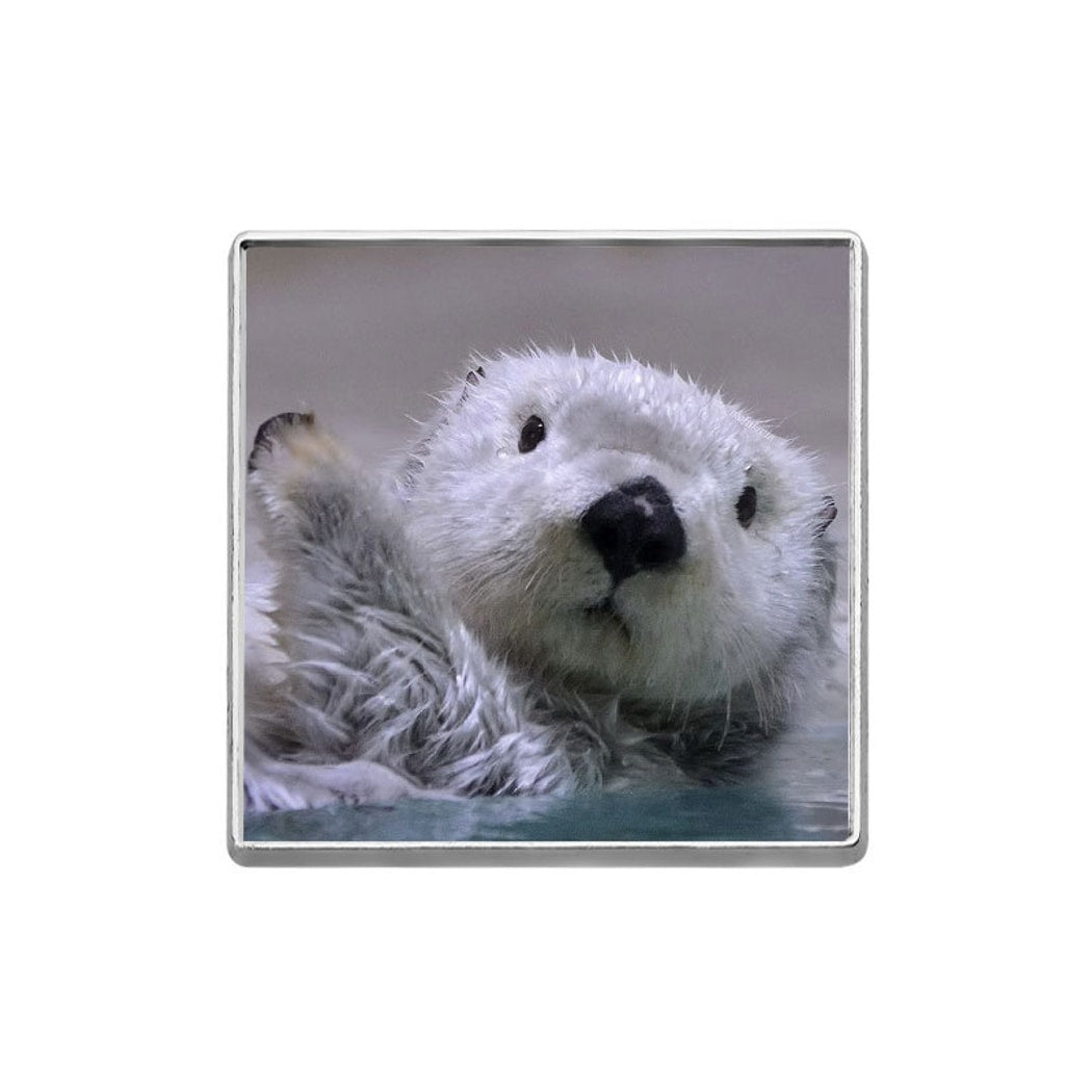 Pinori - Fashion Otter Graphic Round and Square Pin