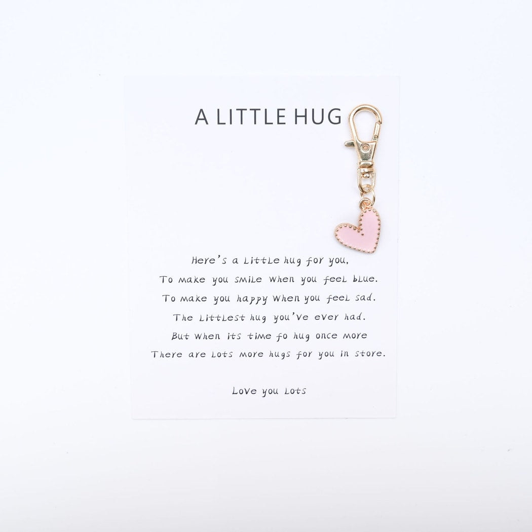 Taphug - Pocket Hug Colorful Heart Keychain