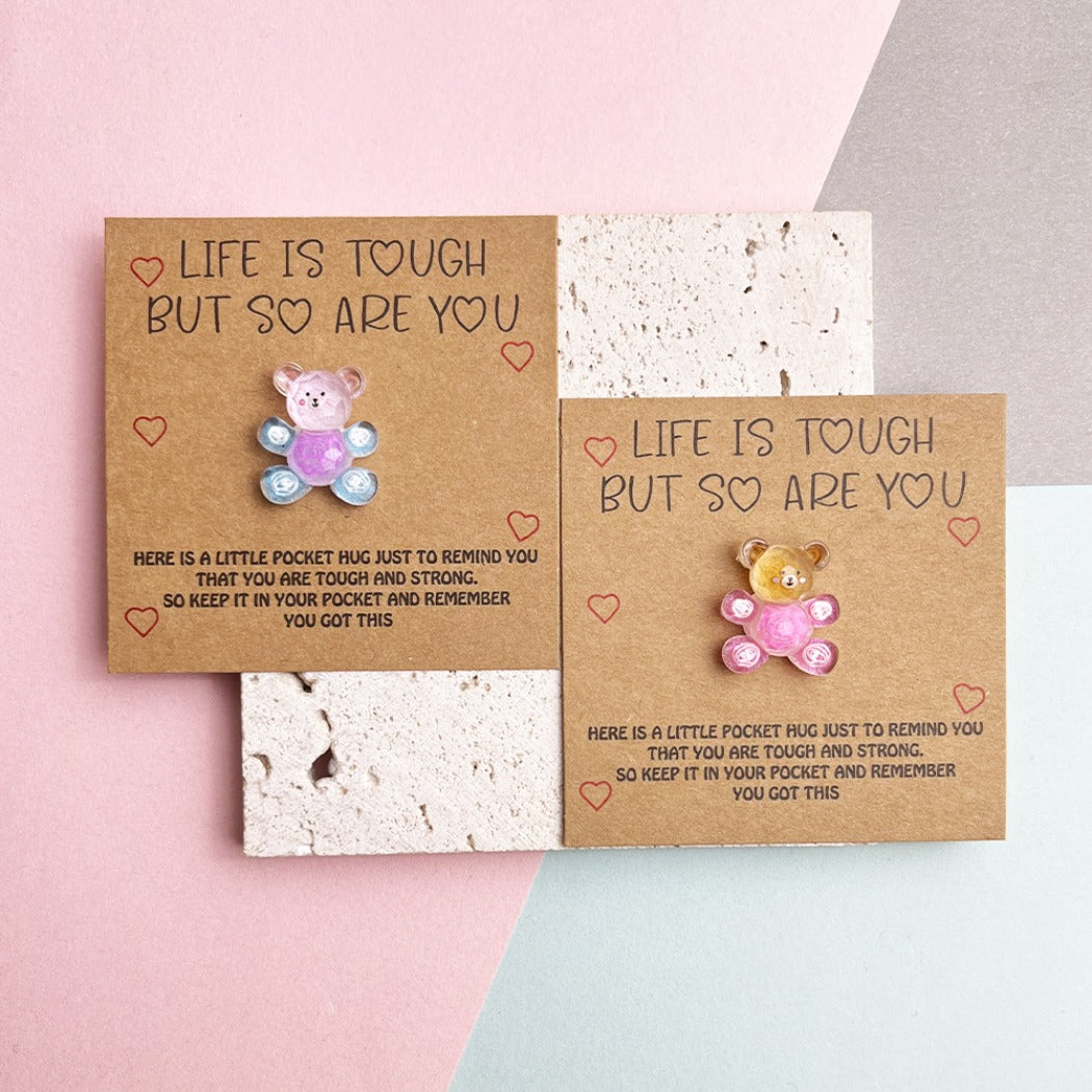 Pocket Hug Rainbow Bear