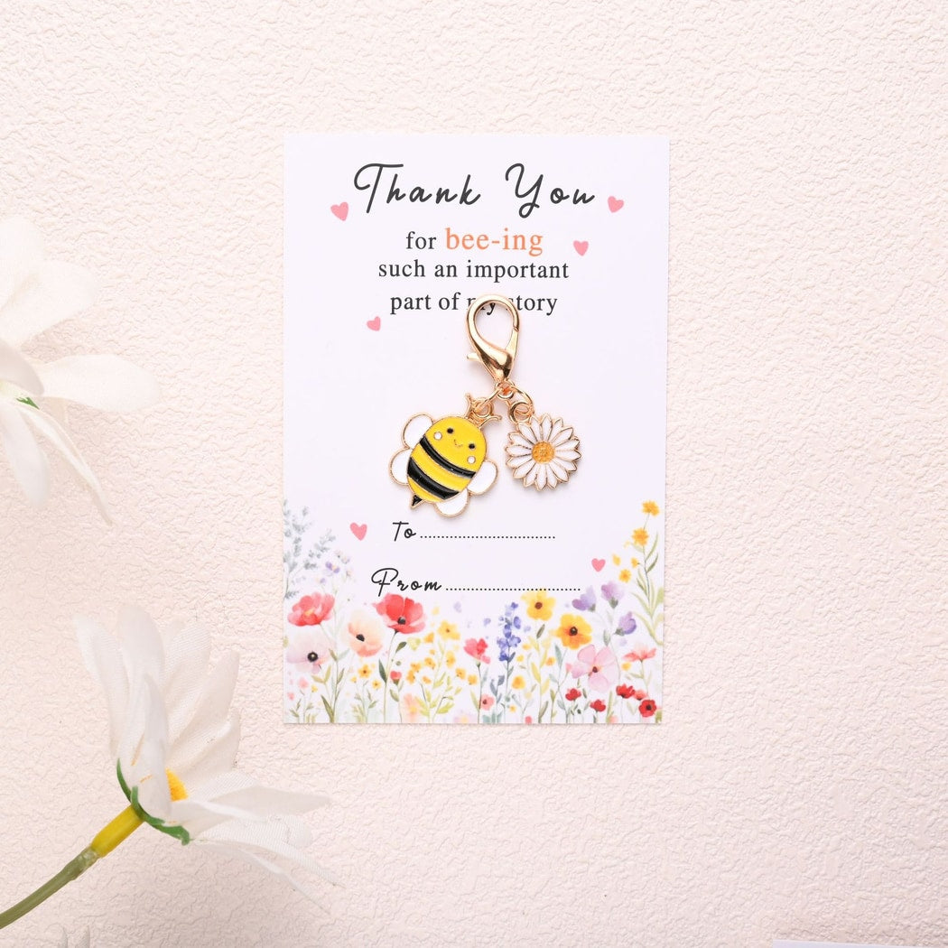Taphug - Pocket Hug Smiling Bee Keychain