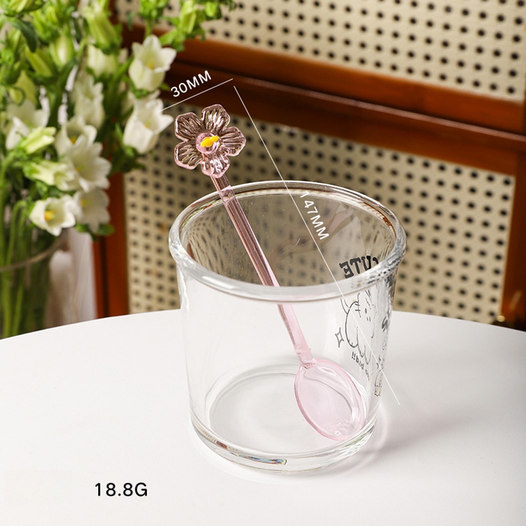 Glasira - Floral Long Handle Stirring Spoon