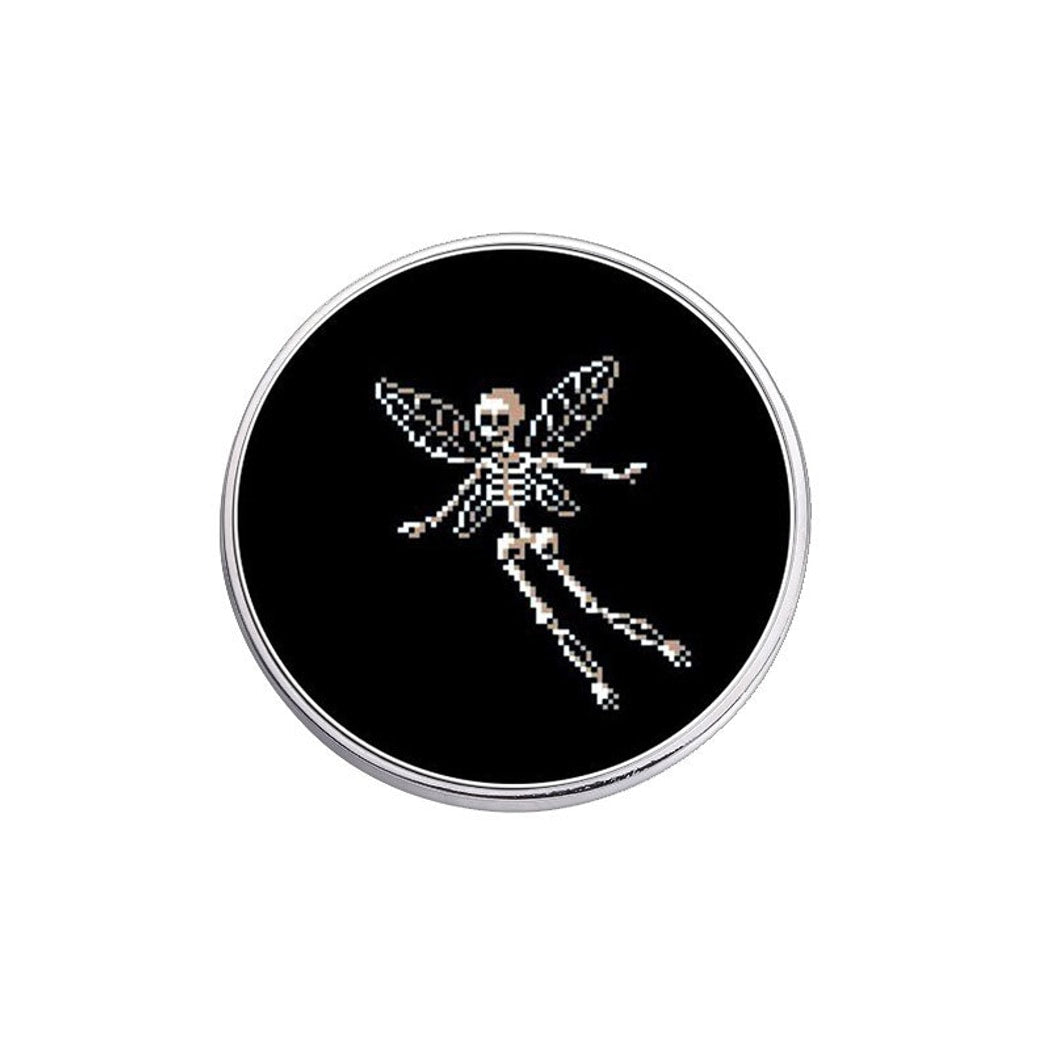 Pinori - Minimal Skeleton Graphic Decorative Pin