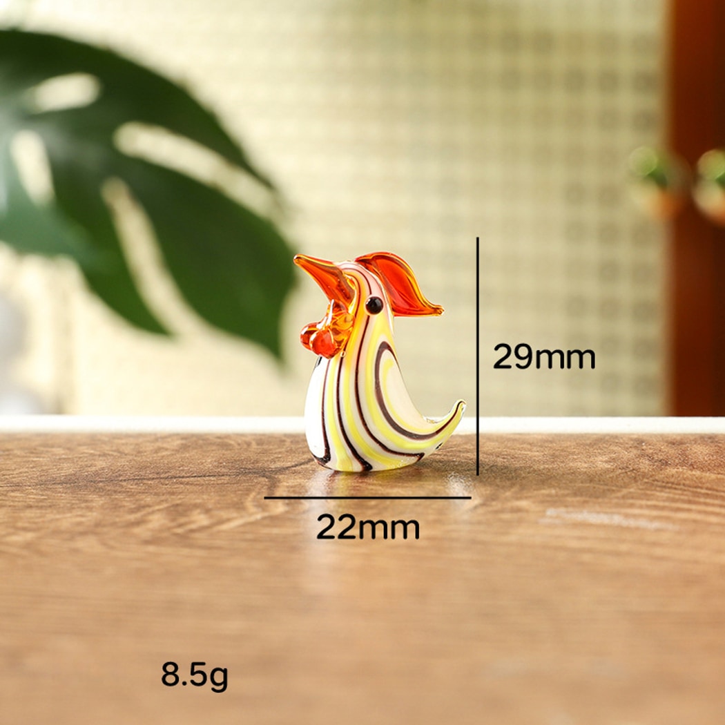 Glasira - Cute Animal Rooster Desk Ornament