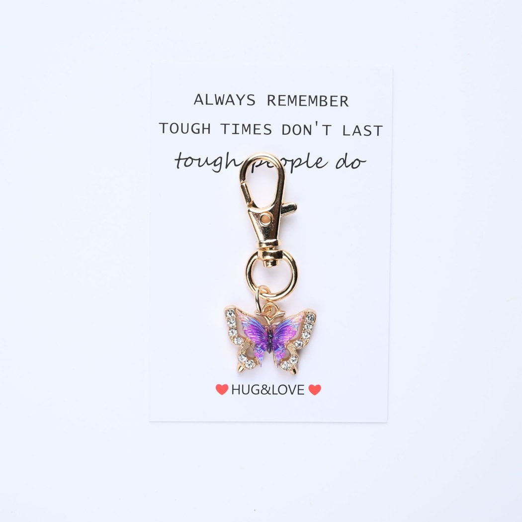 Taphug - Pocket Hug Gradient Butterfly Keychain