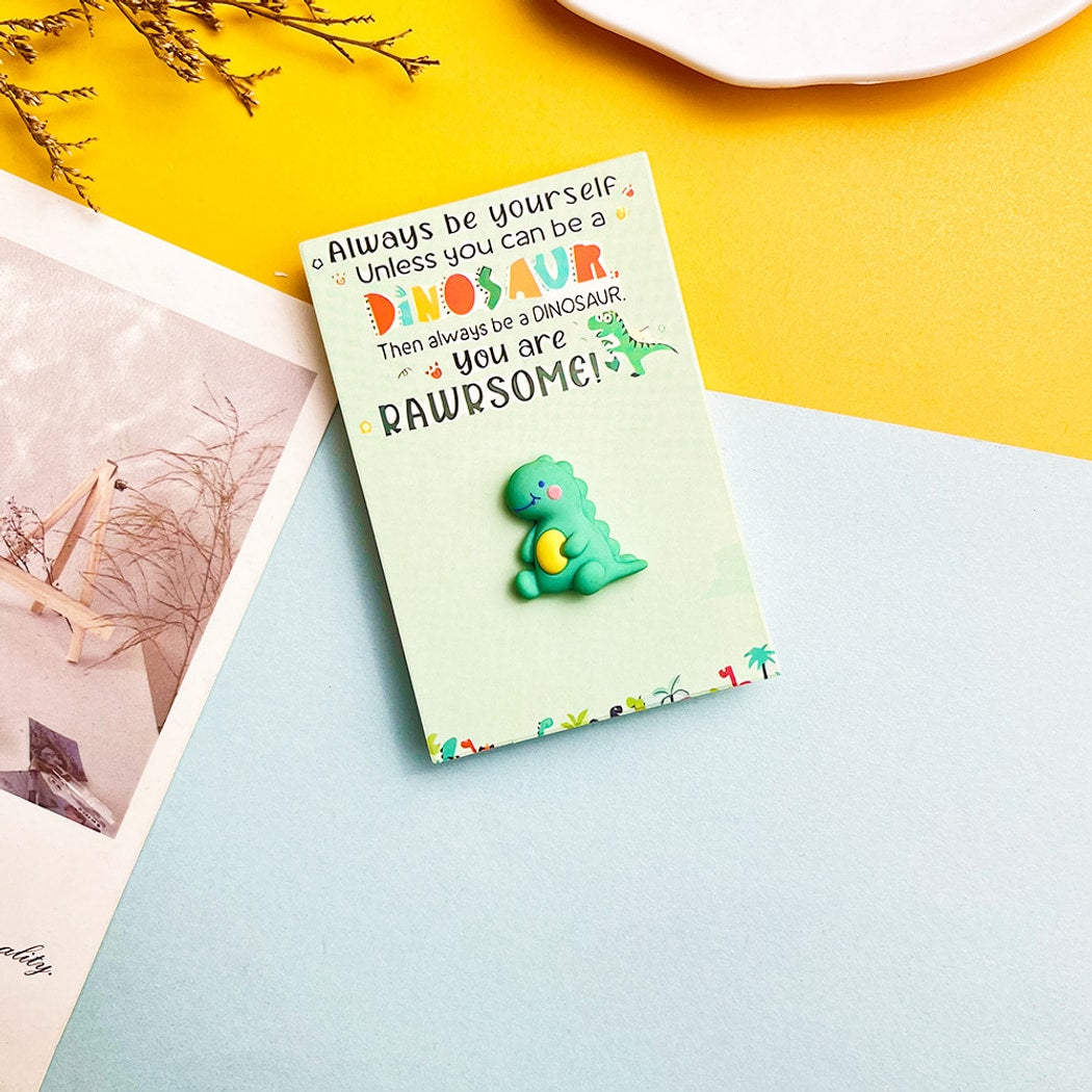 Taphug - Pocket Hug Dinosaur Message Token