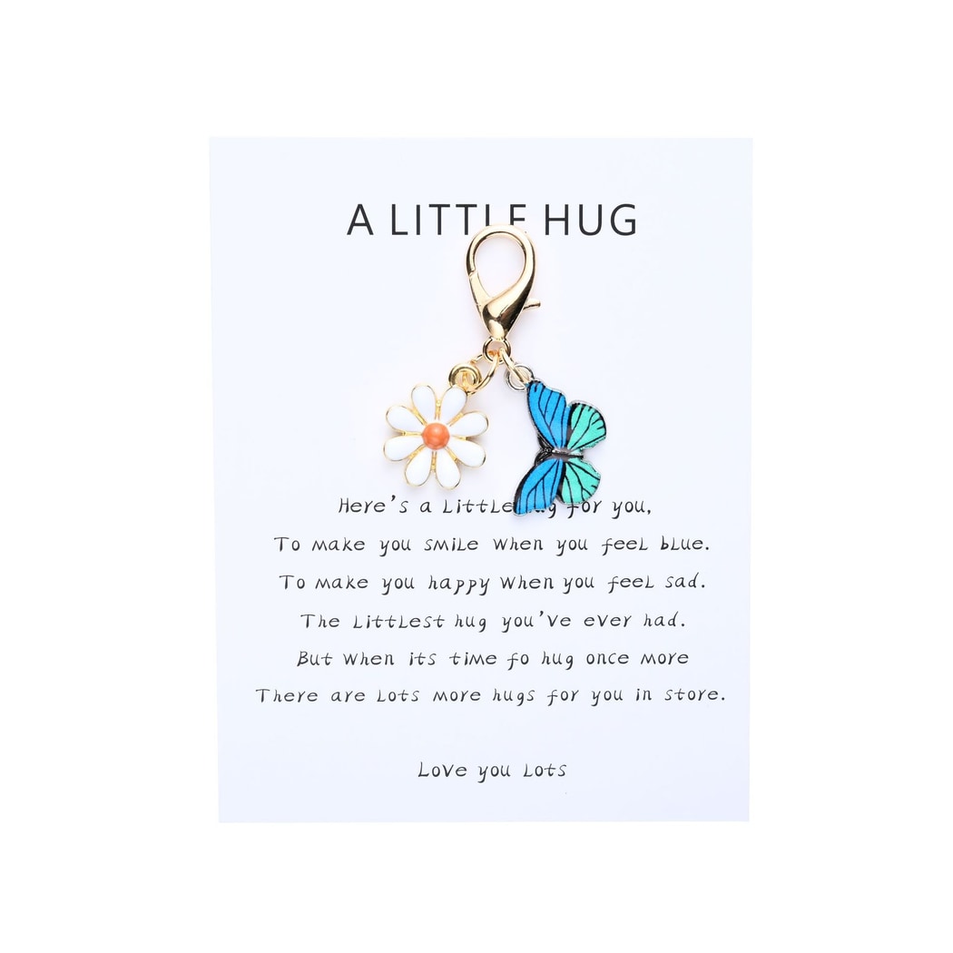 Taphug - Pocket Hug Dragonfly Charm Keychain
