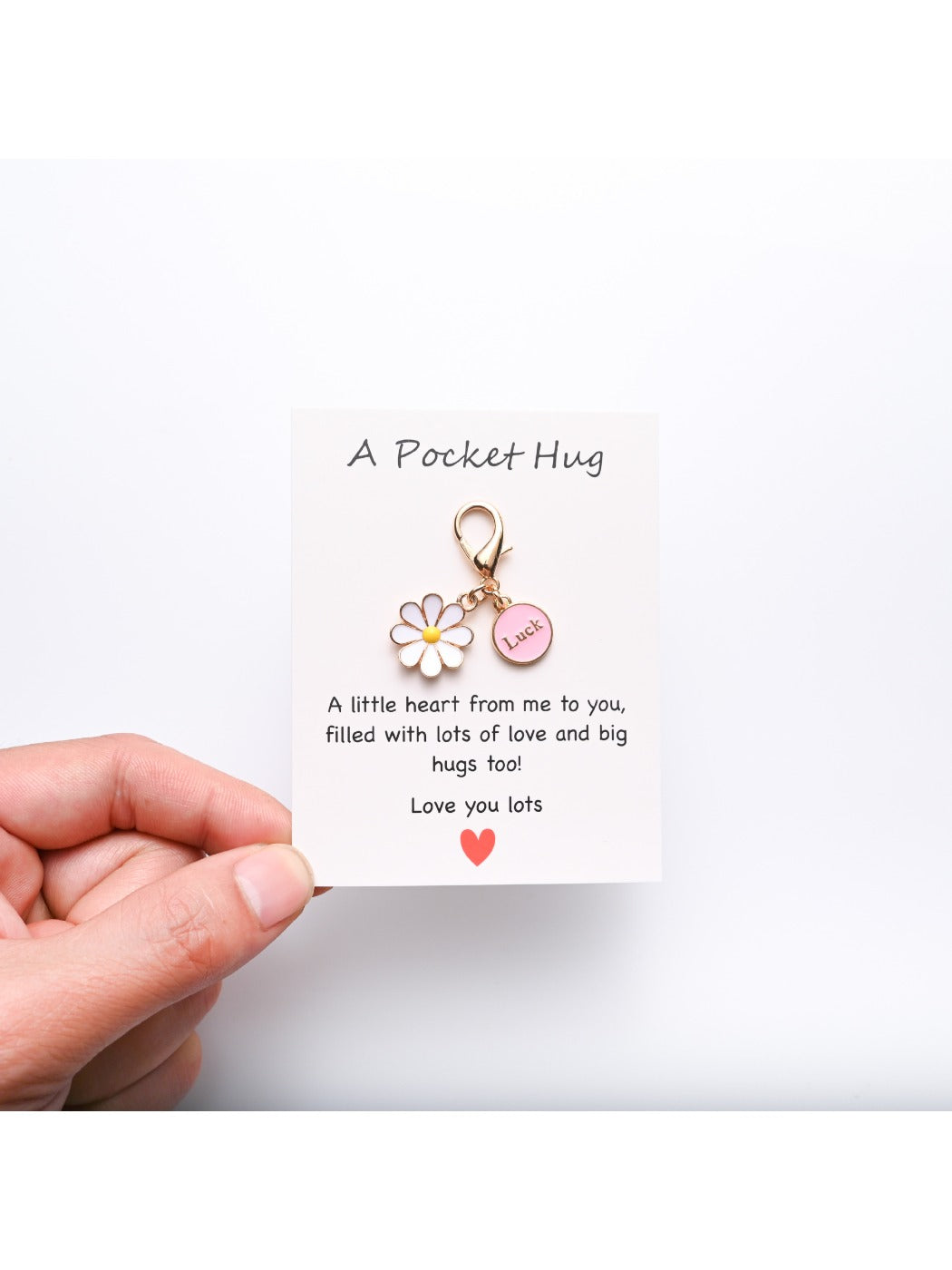 Taphug - Pocket Hug Insect Daisy Keychain