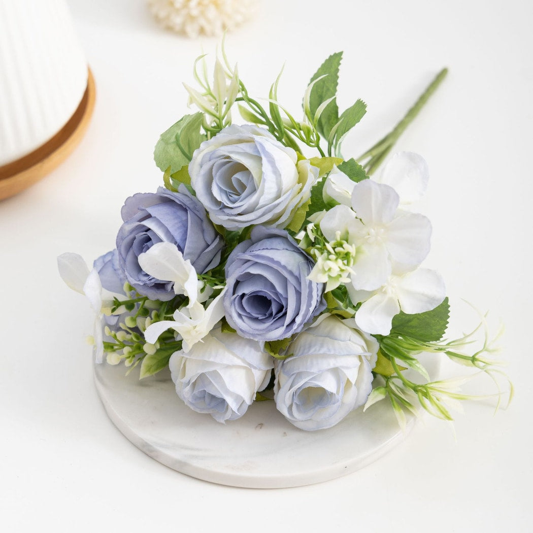 Roselle - Romance Rose Artificial Flowers Bouquet