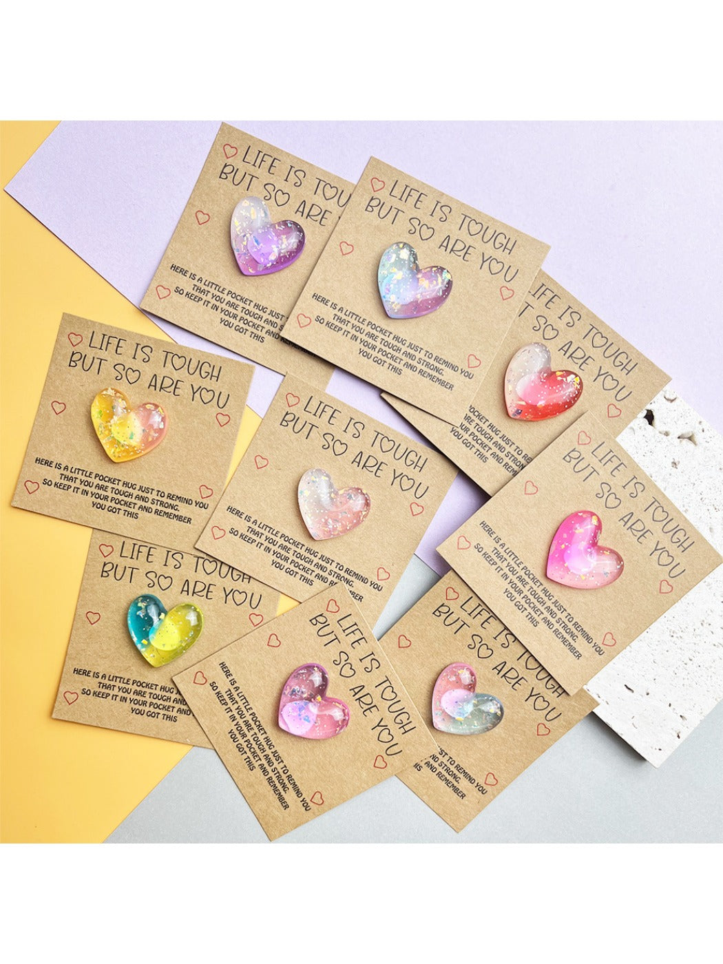 Taphug - Pocket Hug Gradient Heart