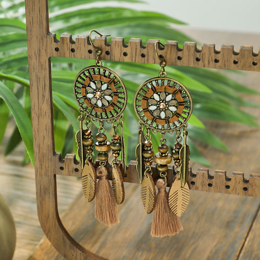 Bohemian Tassel Long Earrings