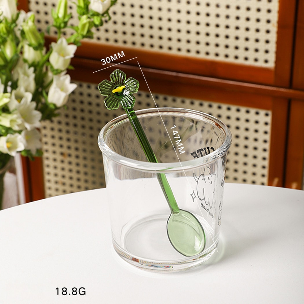 Glasira - Floral Long Handle Stirring Spoon