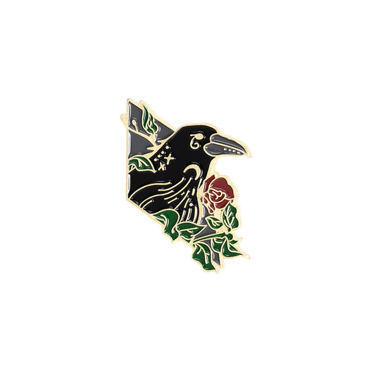 Raven Mystique Metal Pin