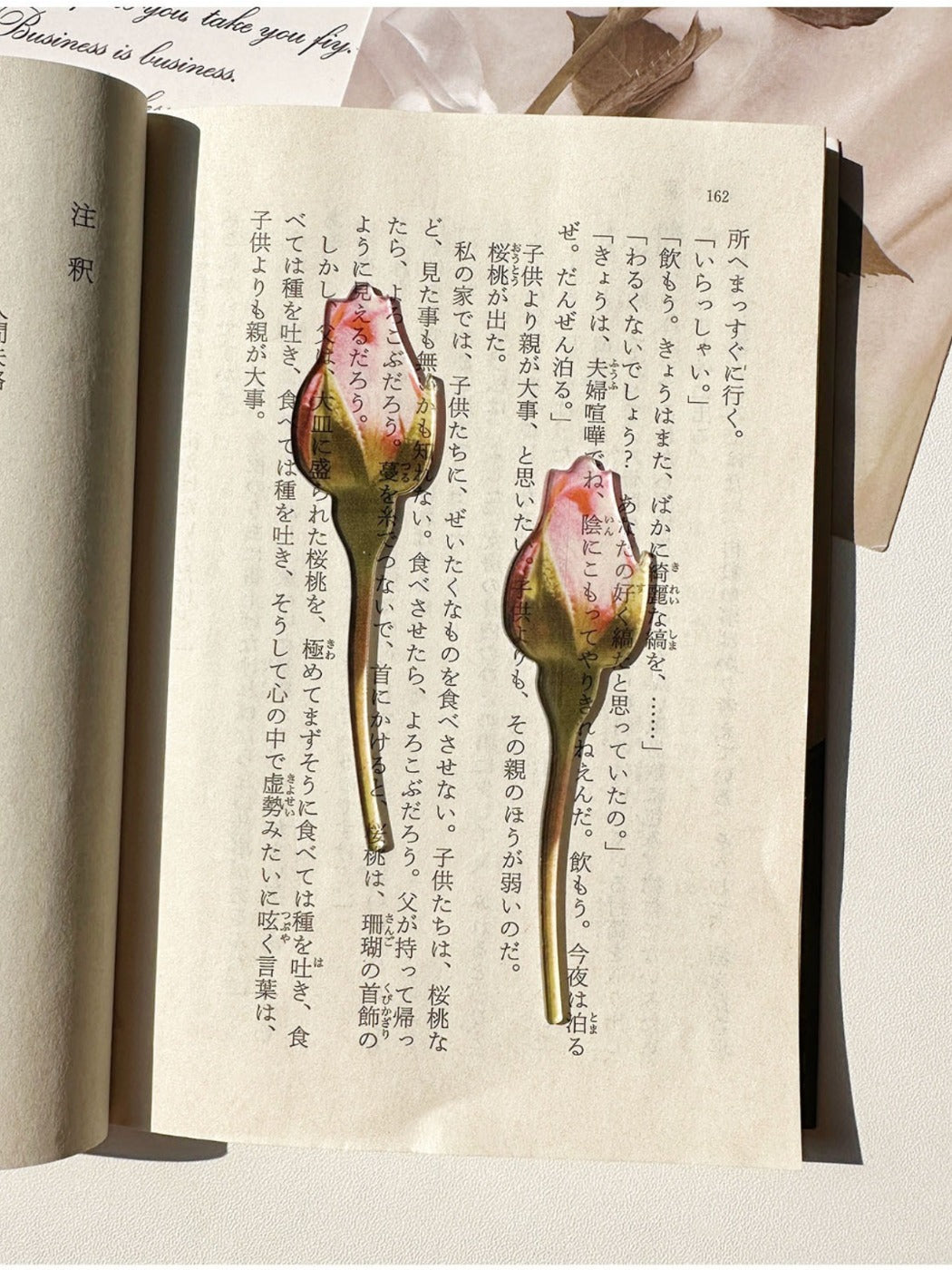 Markii - Sweet Original Rose Acrylic Bookmark