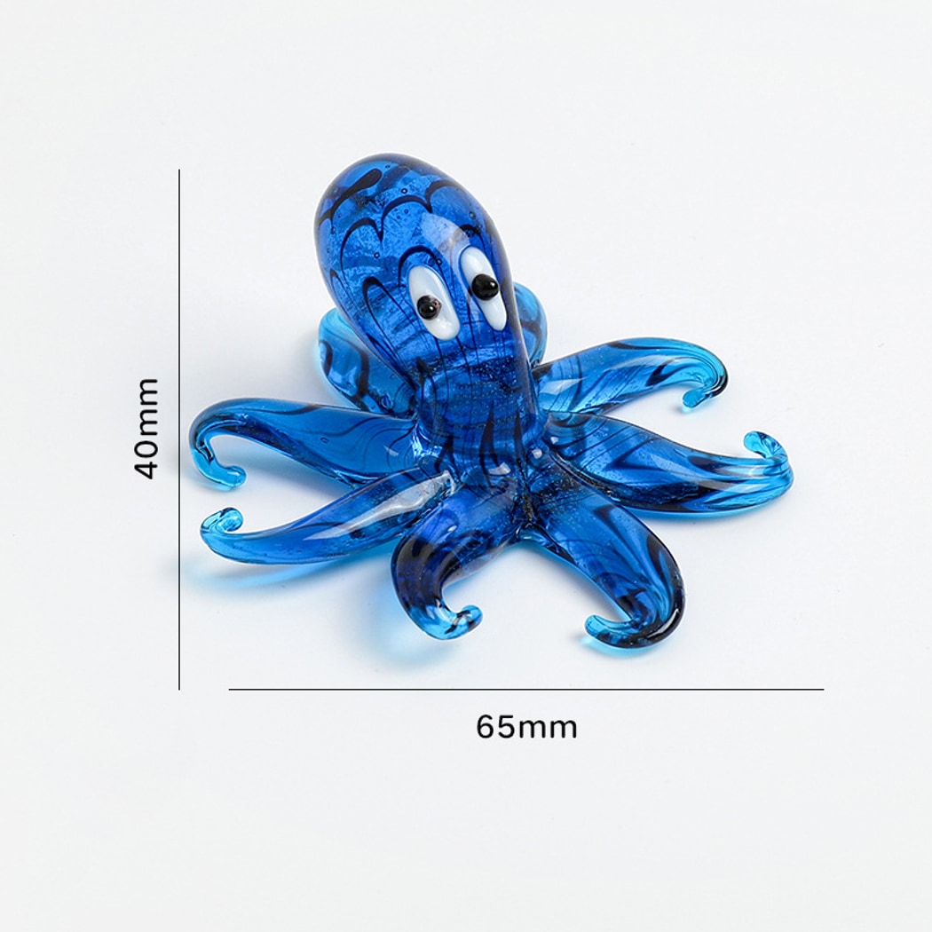 Glasira - Modern Colorful Octopus Desktop Ornament