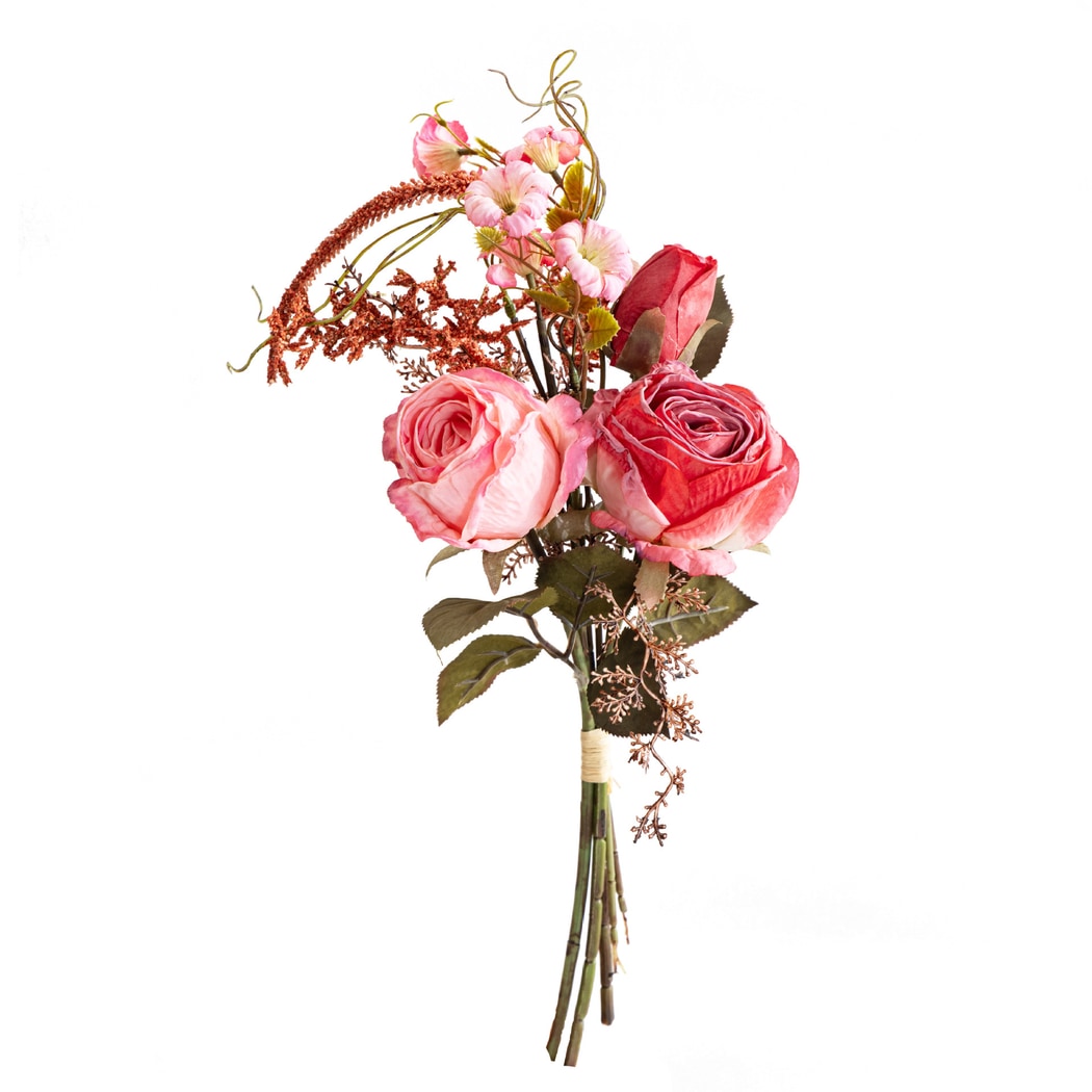 Roselle - Romantic Rose and Camellia Artificial Bouquet