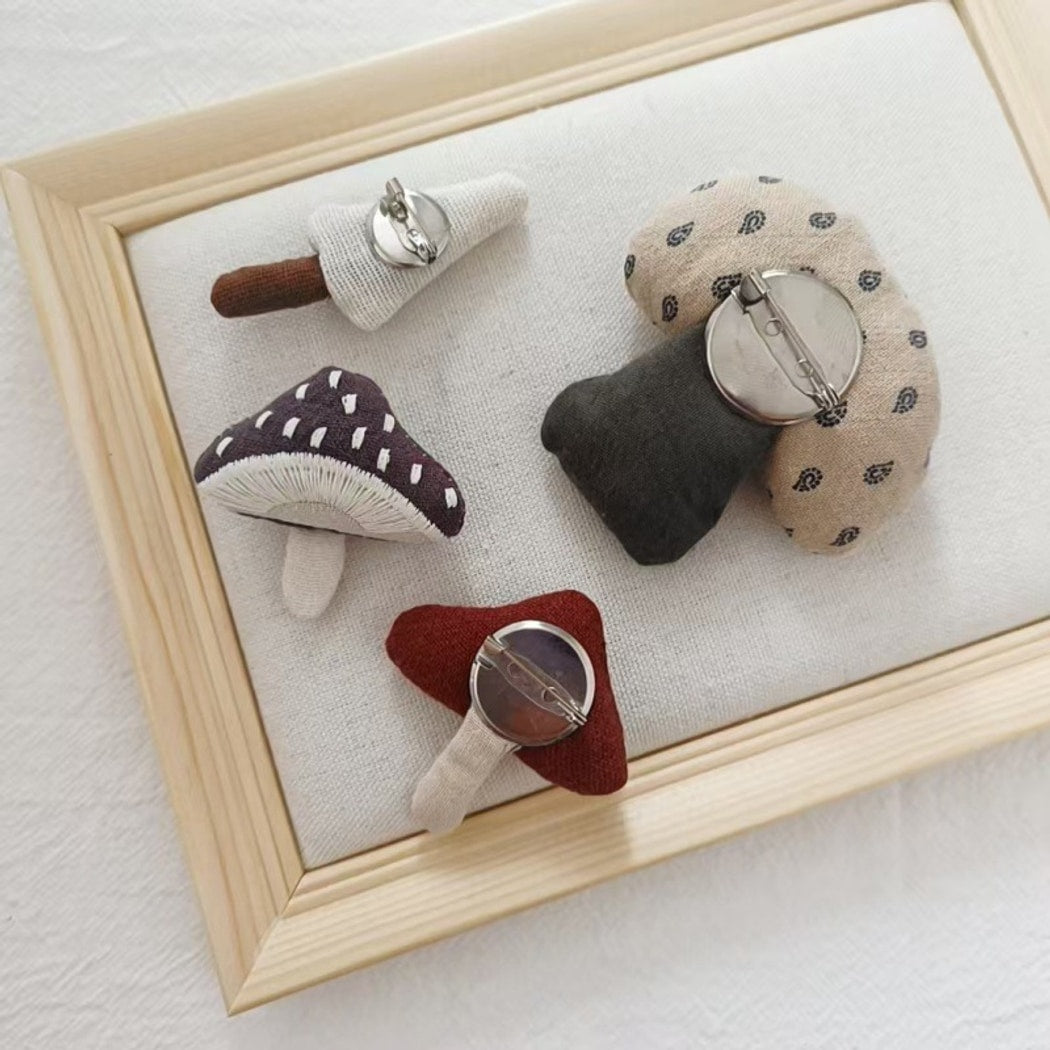 Pinori - Cute Multiple Styles Mushroom Pin