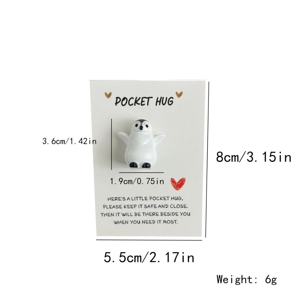 Pocket Hug Penguin & Seal – Your Mini Companion
