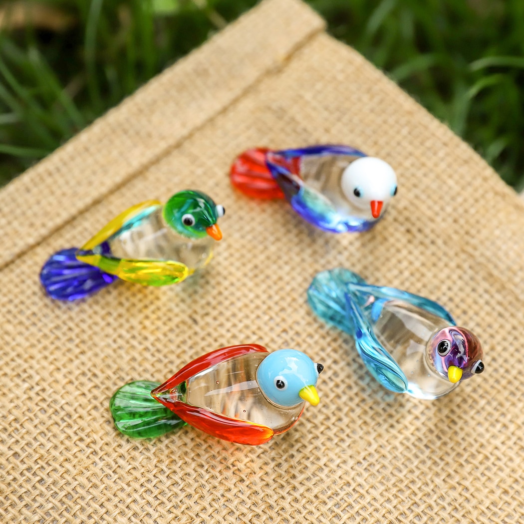 Glasira - Cute Colorful Bird Shape Ornament