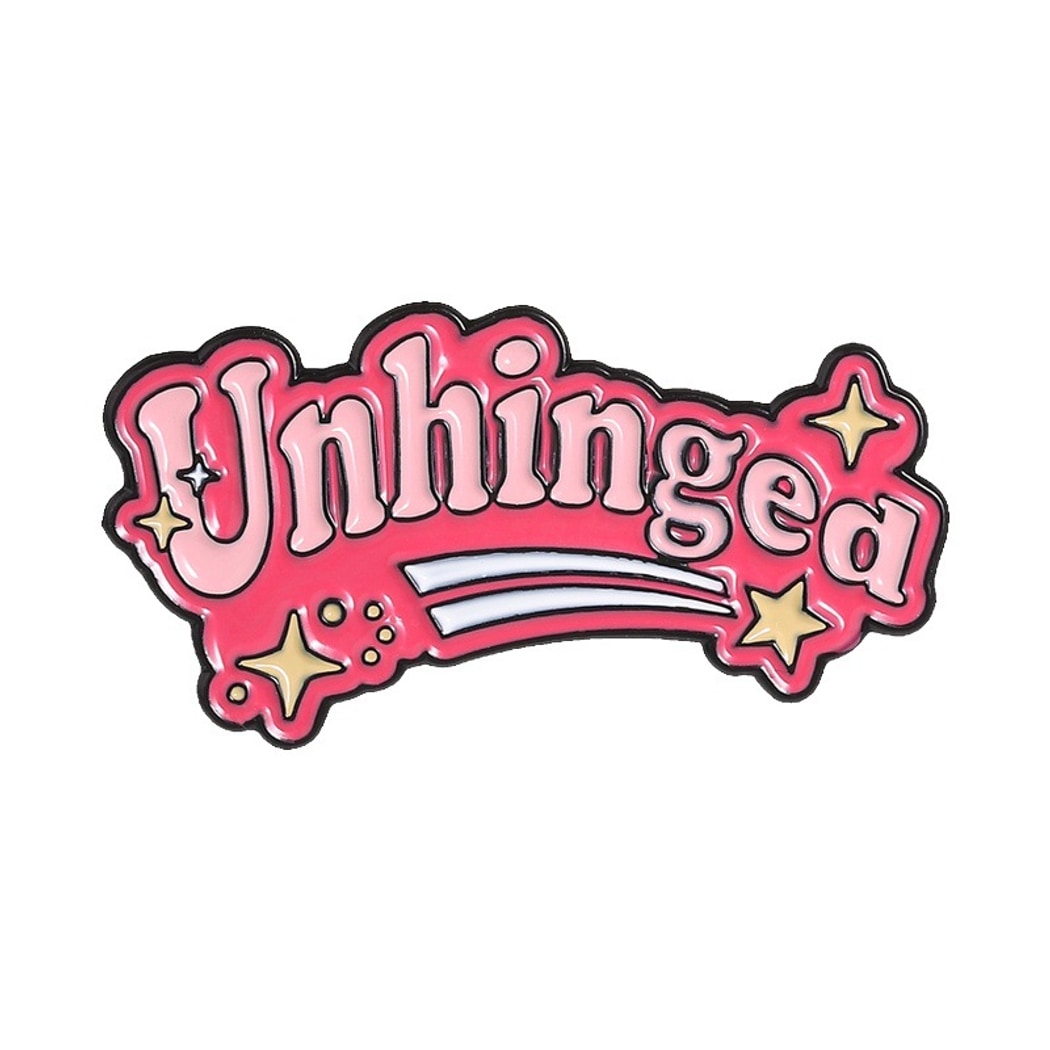 Pinori - Retro English Letter Decorative Fashion Brooch