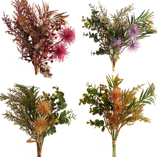 Roselle - Rustic Mixed Greenery Artificial Flowers