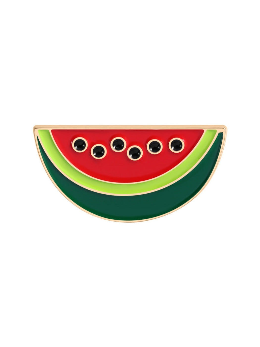 Pinori - Watermelon Tricolor Brooch