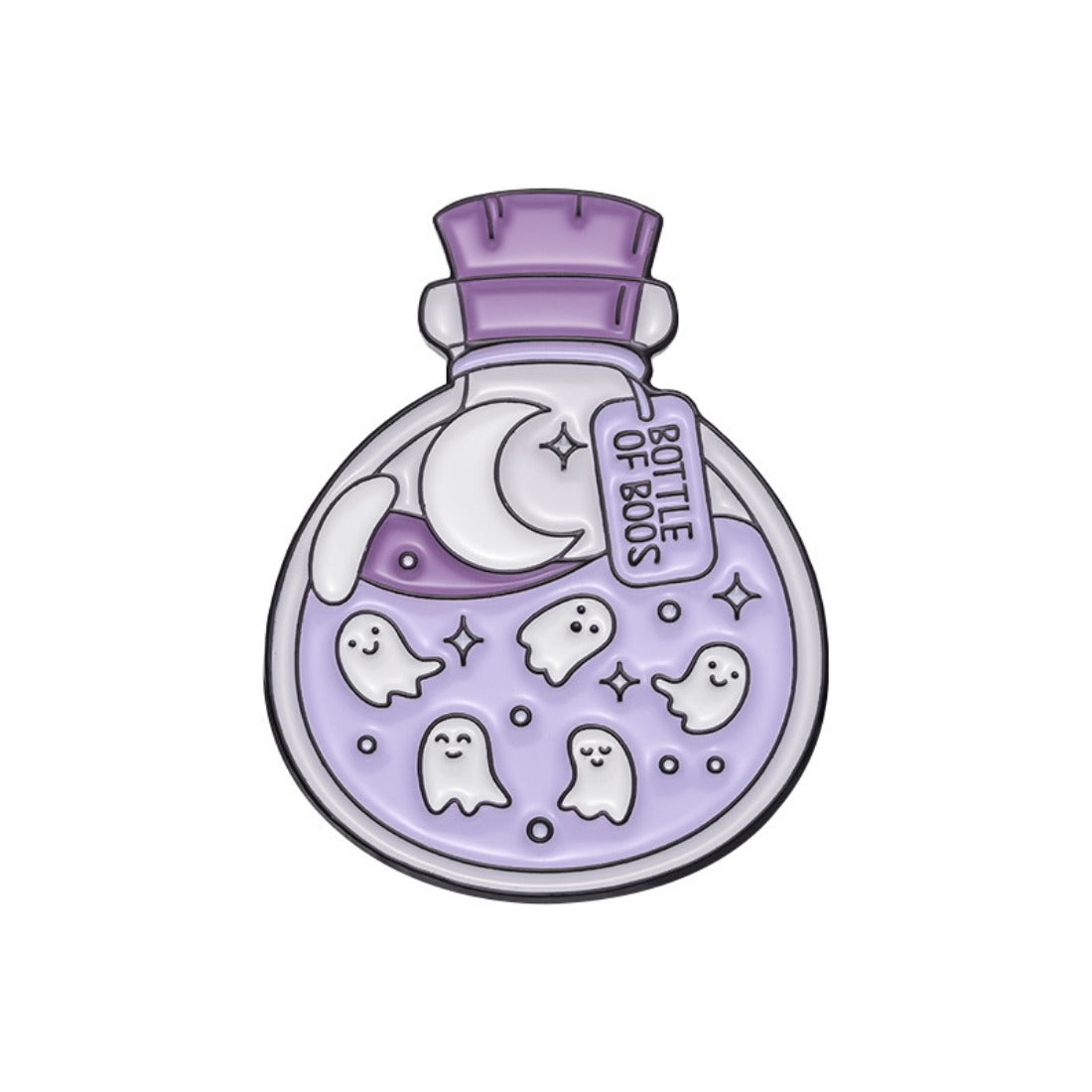 Whimsical Potion & Planet Enamel Pin