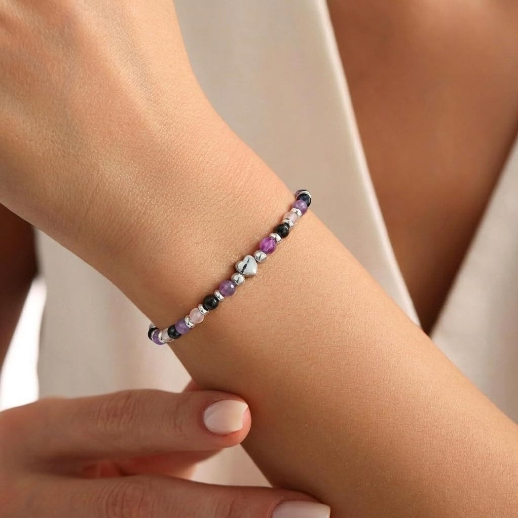 Emora - Elegant Multi-colored Beaded Bracelet