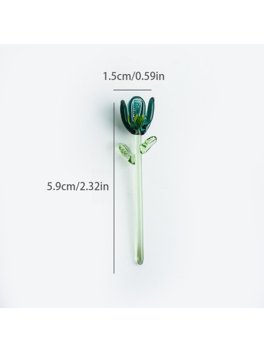 Thimara Japanese mini glass flowers in pastel colors with detailed craftsmanship