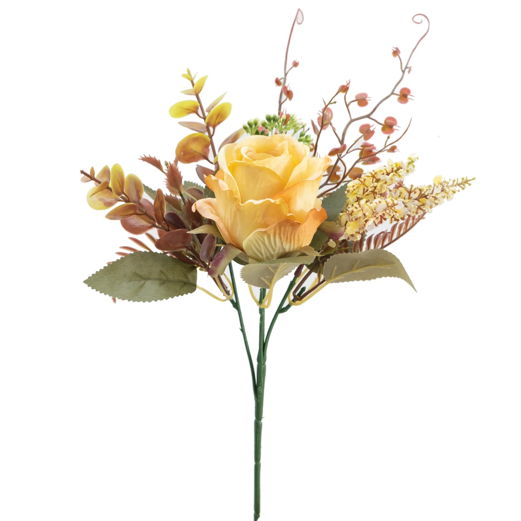 Roselle - Artificial Rose Bouquet Wedding Decor Flowers