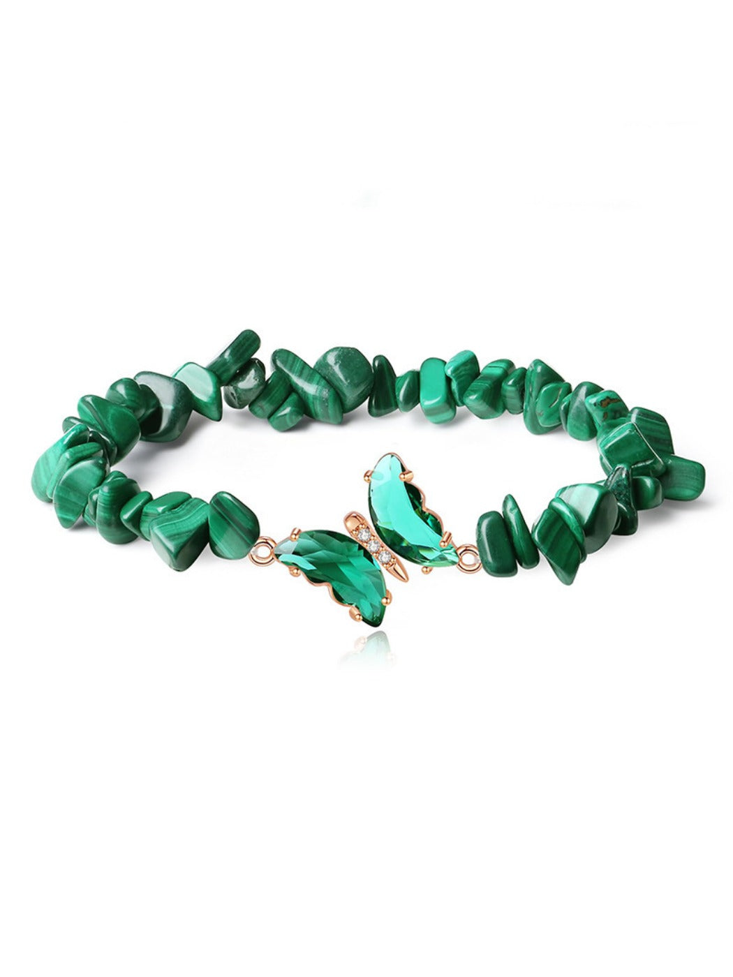Emora - Green Turquoise Butterfly Bracelet